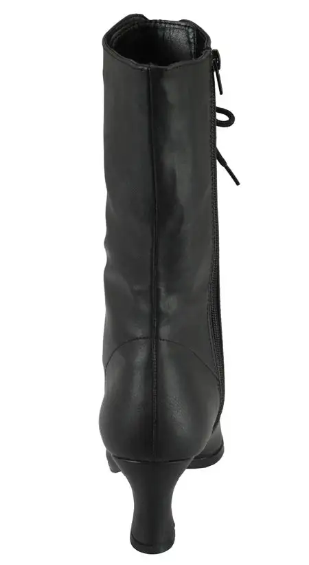 Women's Practical Country Lace Up Faux Leather Ankle Boots