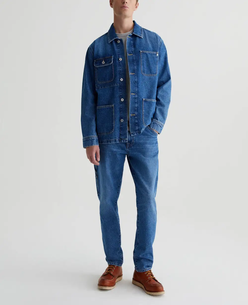 Men's Relaxed Tapered Tool Pocket Jeans