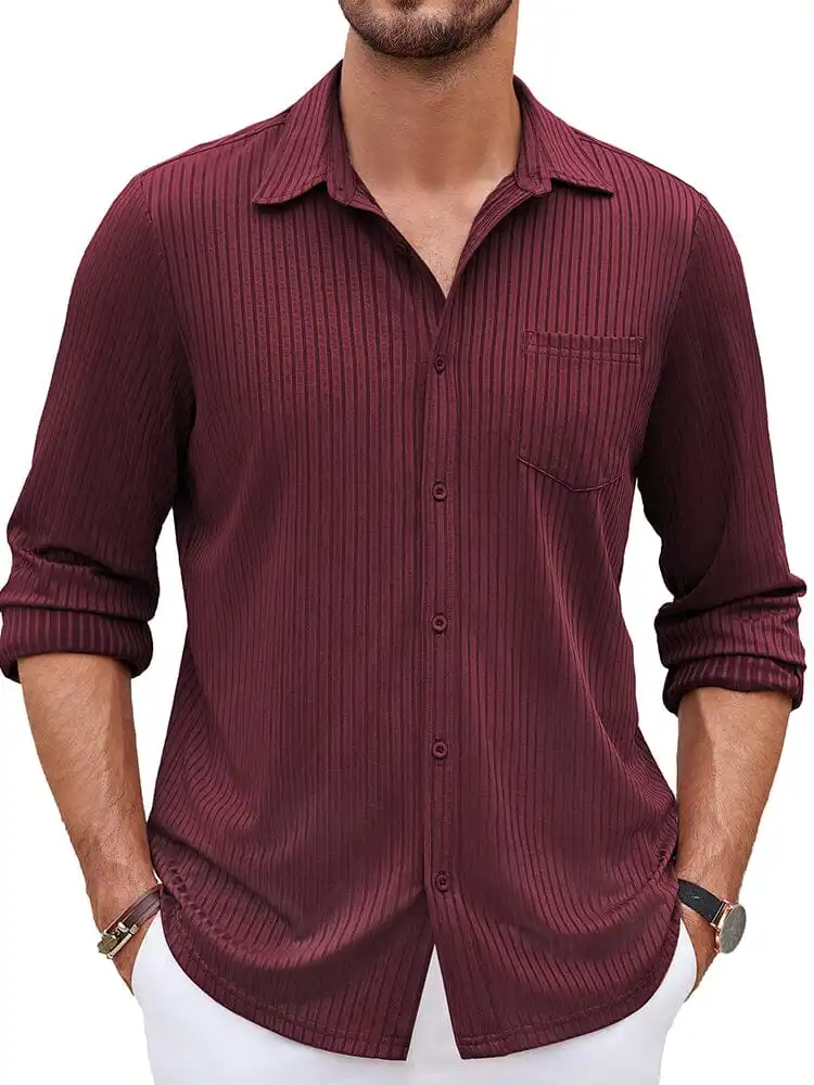 Striped Textured Shirt