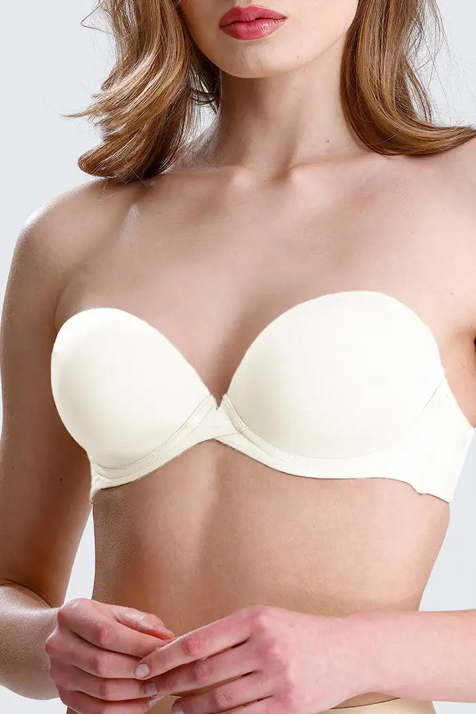 Delicate Padded Strapless Bra