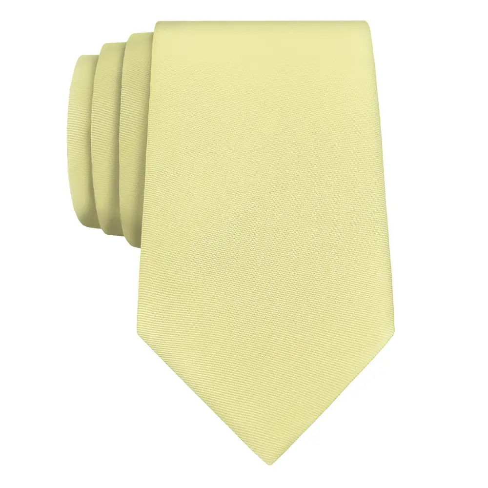 Distinctive Solid Detail Necktie
