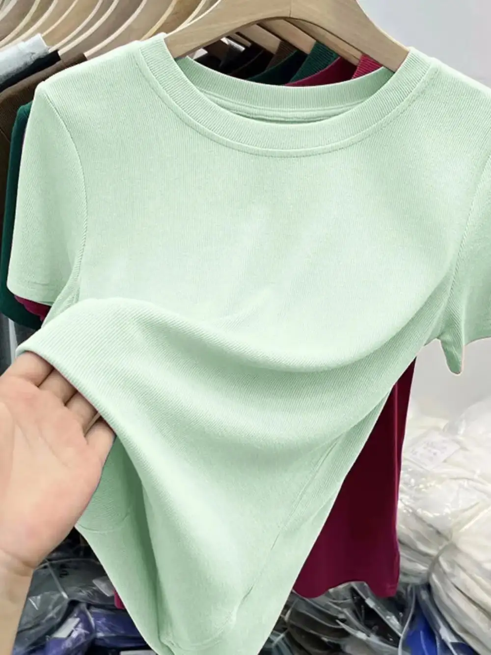 Crew-Neck Short-Sleeve T-Shirt