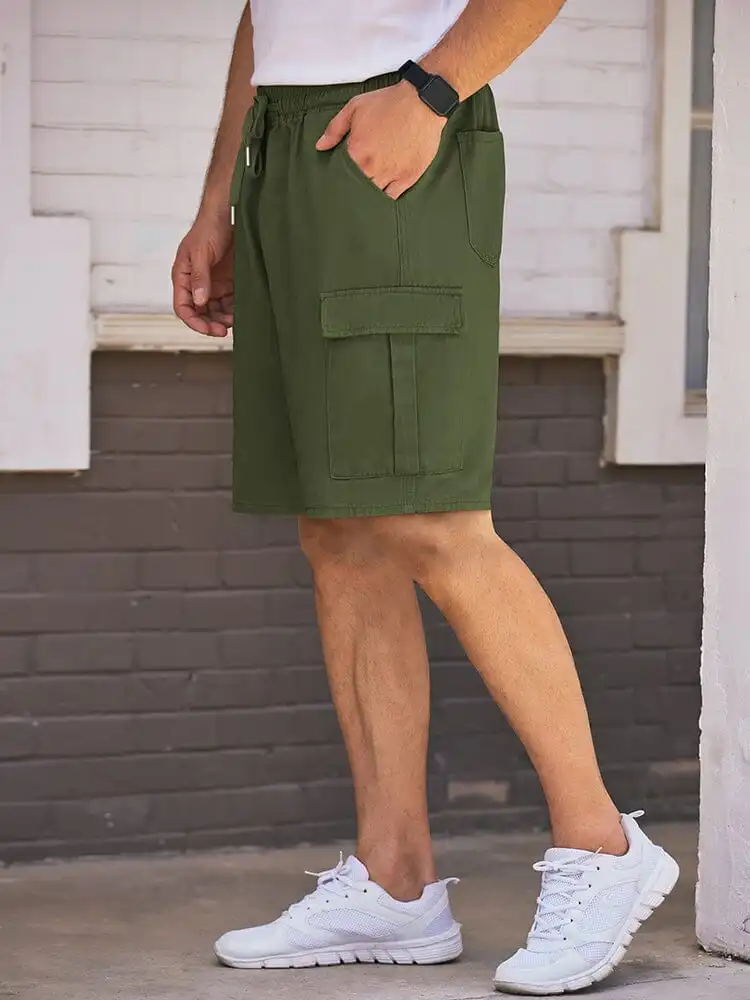 Casual Cotton Cargo Shorts