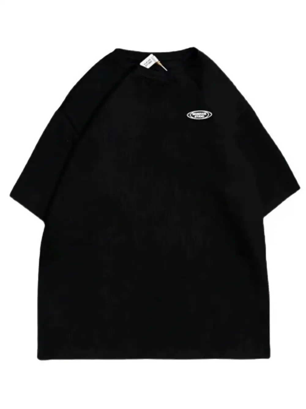 Textured Crew Neck Half Sleeve Tee