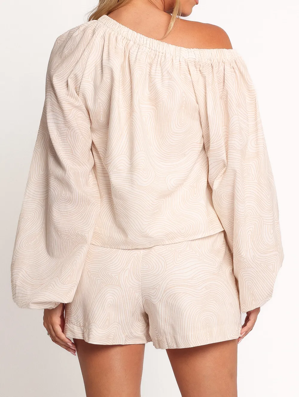 Classic Linen Blend Cotton High Waist Casual Shorts