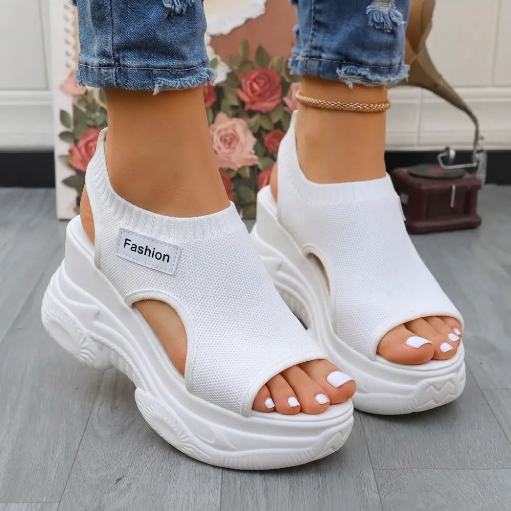 Soft Lightweight Wedge Sandals