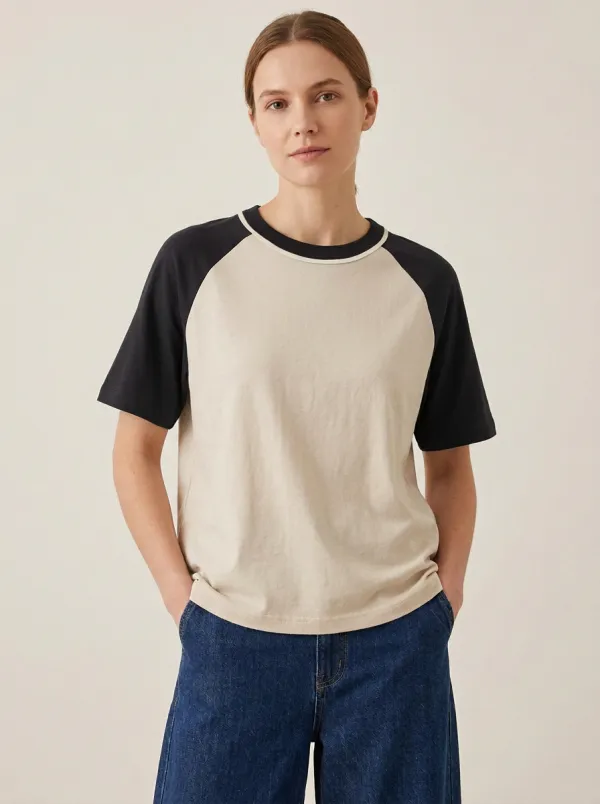 Women's Two-Tone Raglan T-Shirt