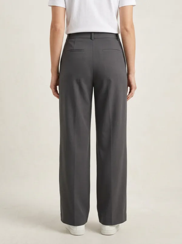 Women's Tailored Wide-Leg Trousers