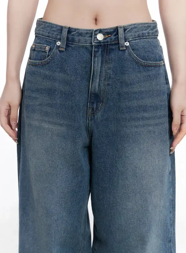 Wide Leg Vintage Jeans