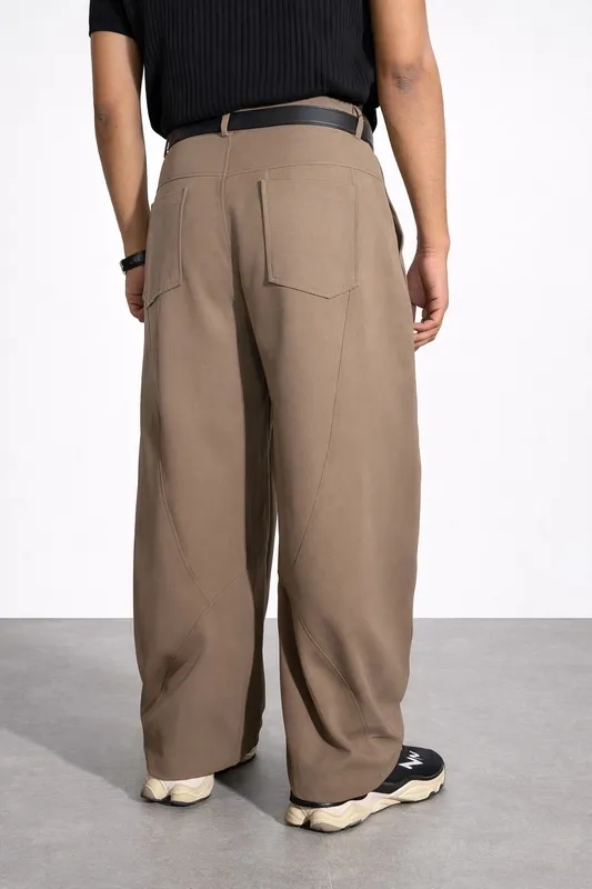 Barrel Fit Rivet Pants