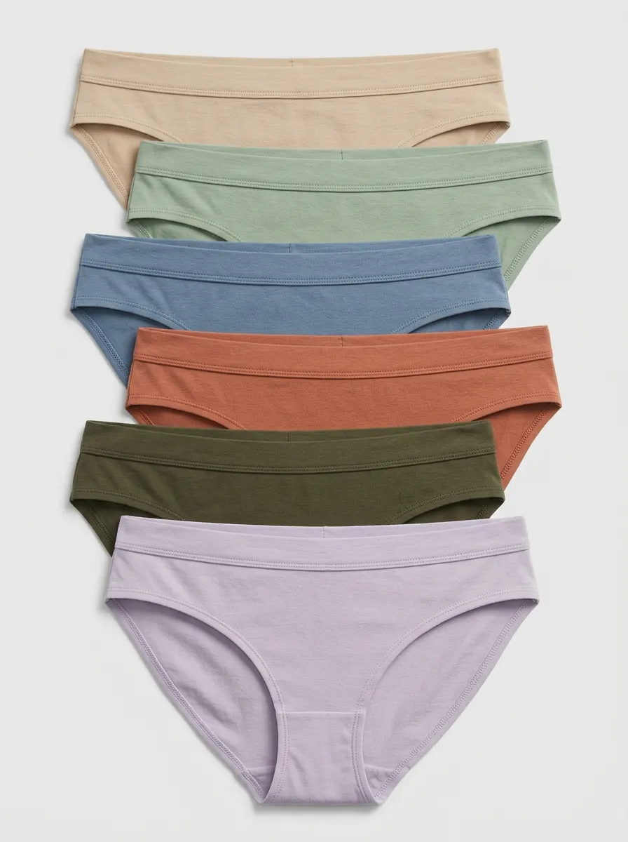 Women's Everyday Bikini Briefs 6-Pack