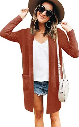 Womens Cardigan Color Block Striped Draped Kimono Cardigans Long Sleeve Open Front Casual Knit Sweaters Coat Outwear