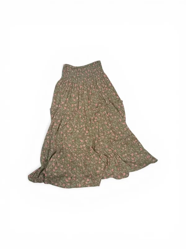 Paneled A Line Skirt
