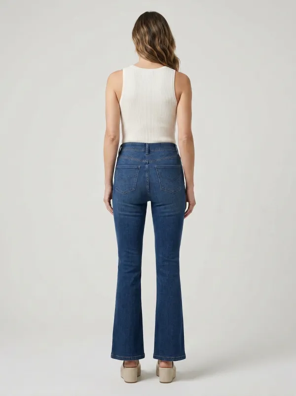 Women's High Waist Casual Denim Jeans
