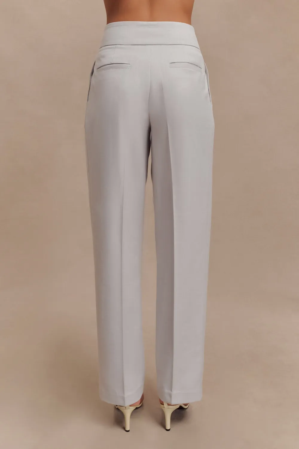 Pleated High Waisted Pants