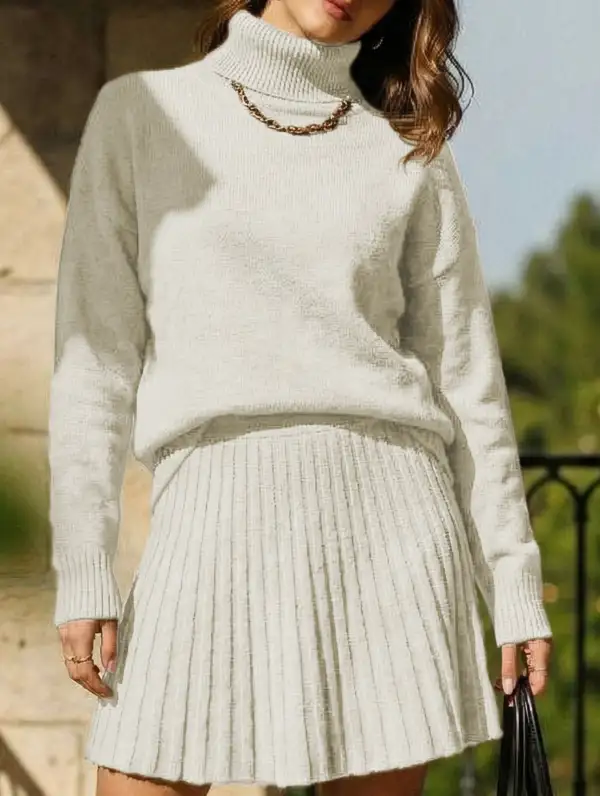 Knit Mini Skirt
