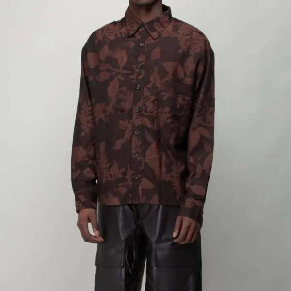 Neat Layering Button Shirt
