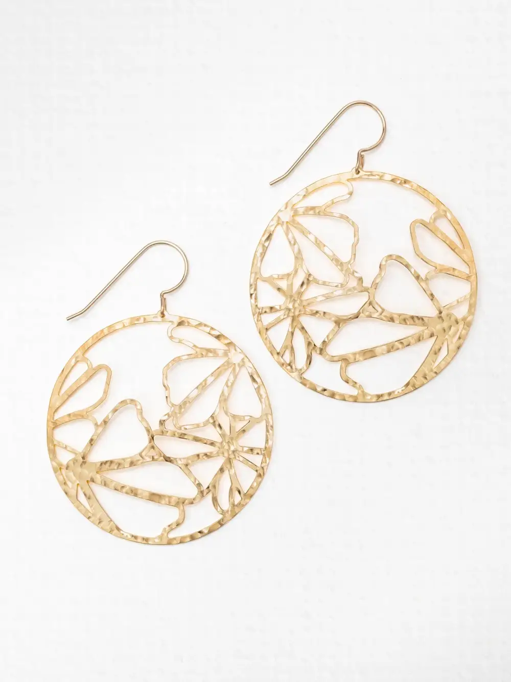 Dainty Flower Statement Earrings