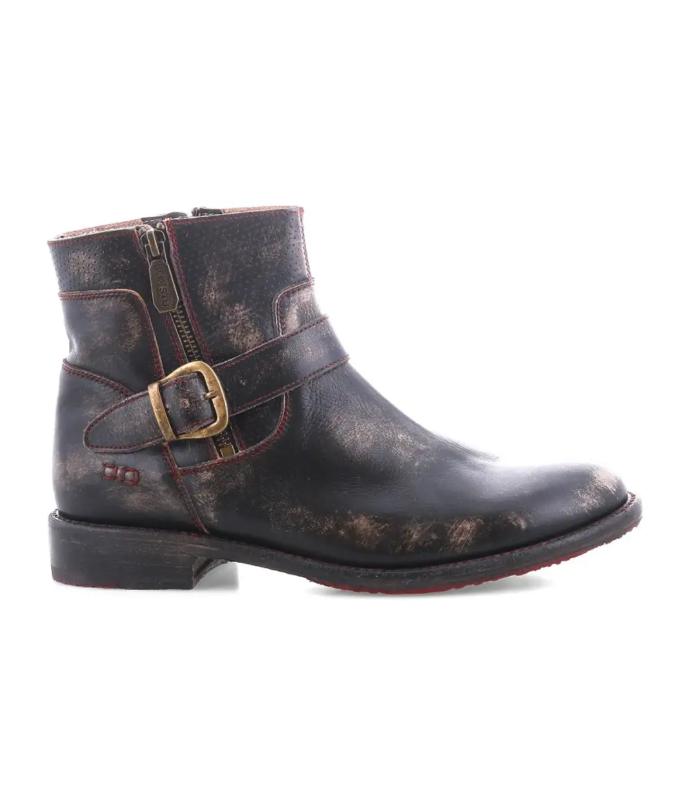 Buckled Perforated Everyday Boots
