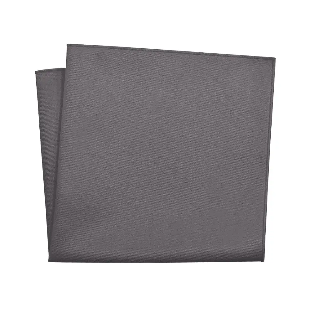 Elegant Balanced Solid Pocket Square