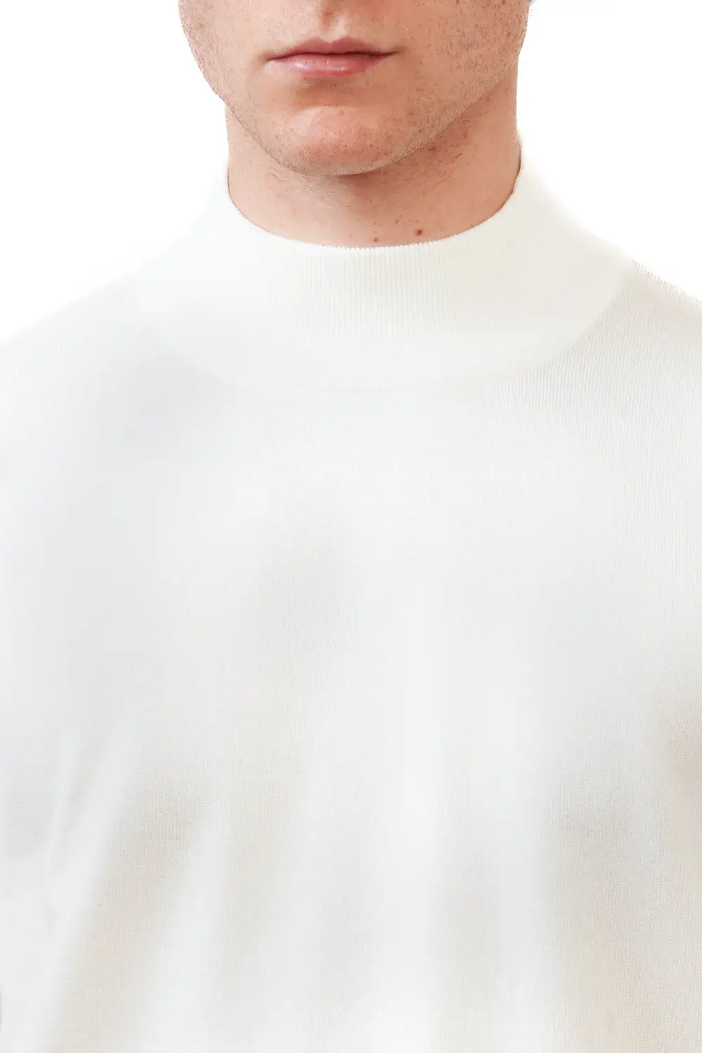 Classic Slim Fit Viscose Turtleneck Sweater