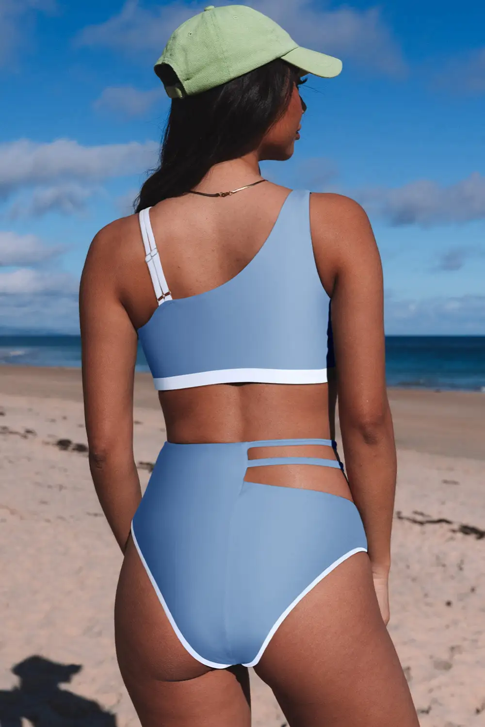 Swimwear Solid Bodycom Party Bikinis