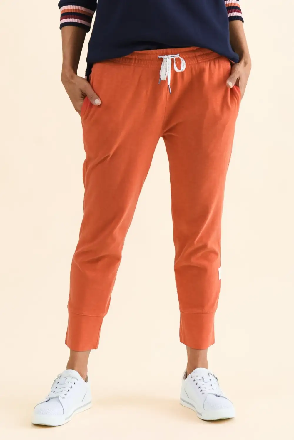 Stretch Sweatpants With Midweight