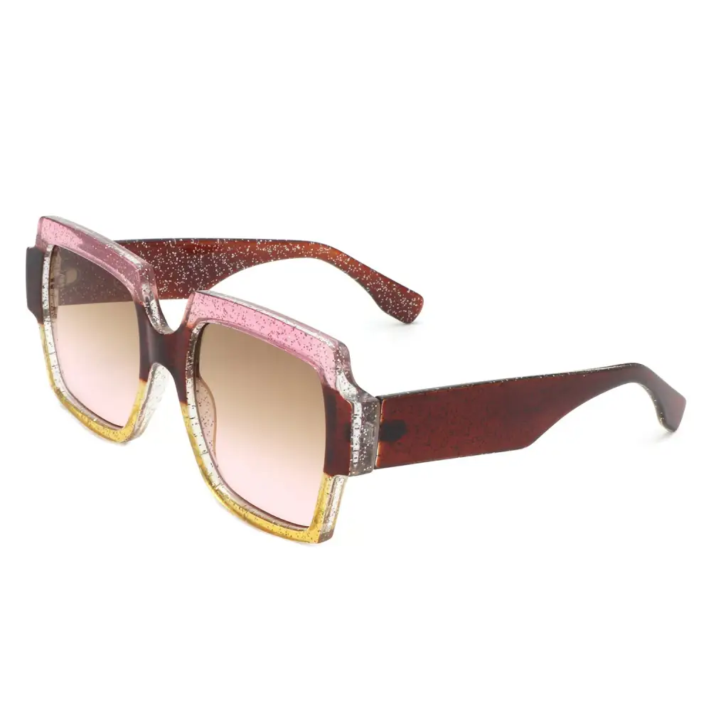 Modern Square Frame Sunglasses