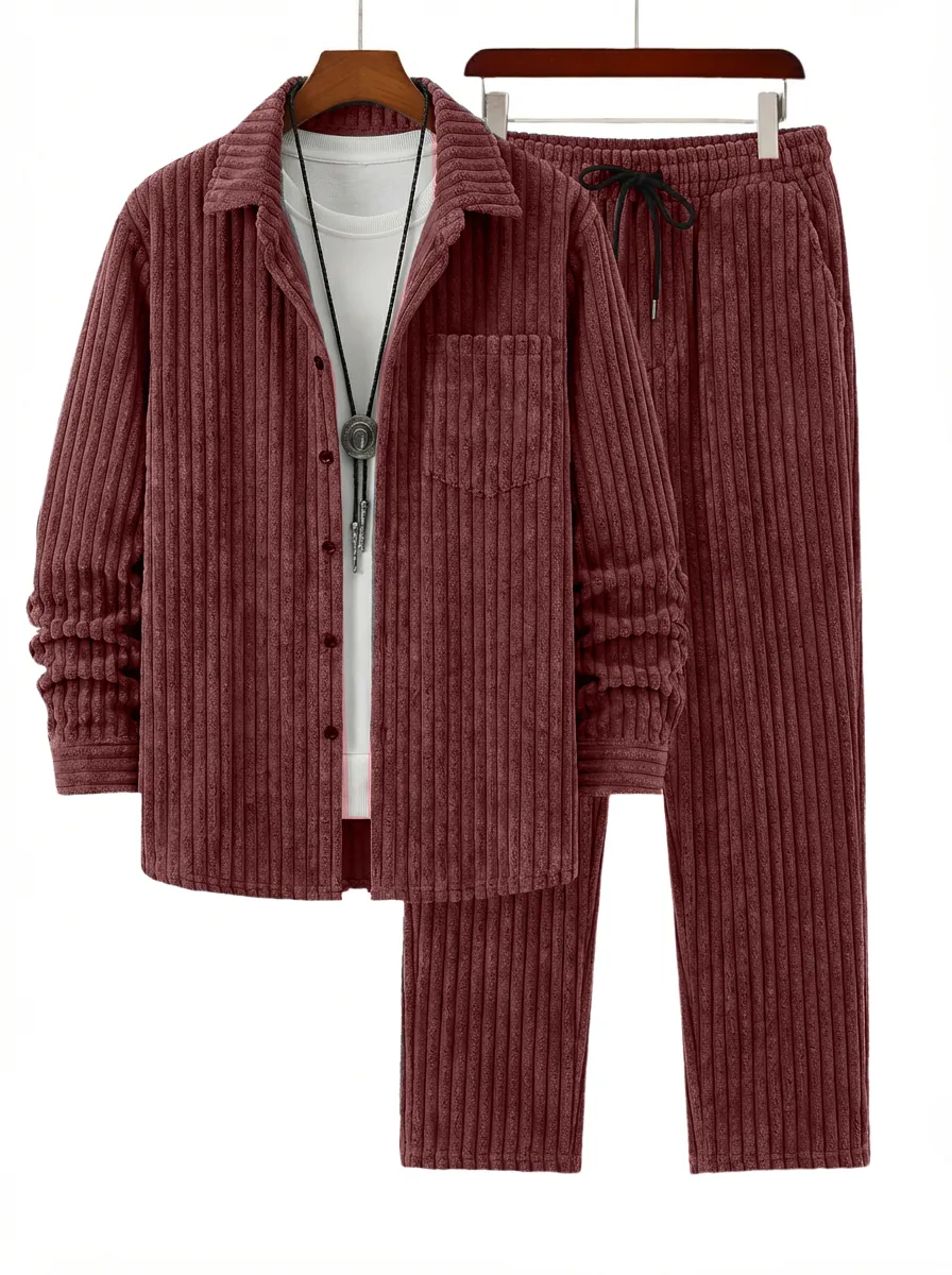 Workwear Corduroy Casual Set