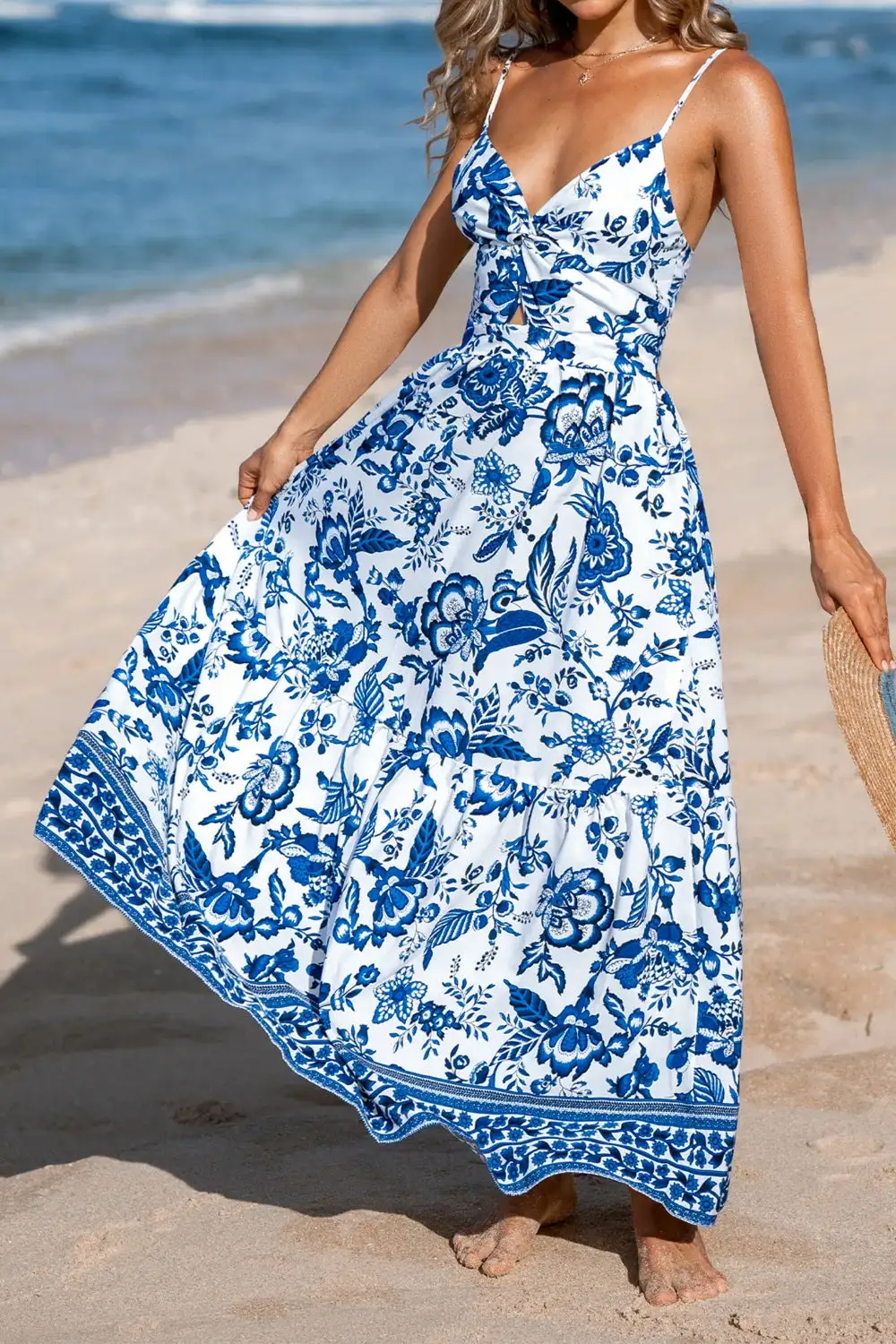 Relaxed Floral Maxi Dress