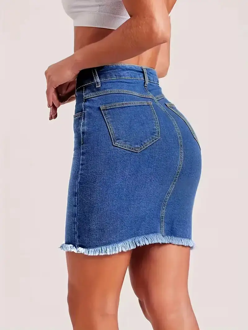 Modern High Waist Everyday Skirt