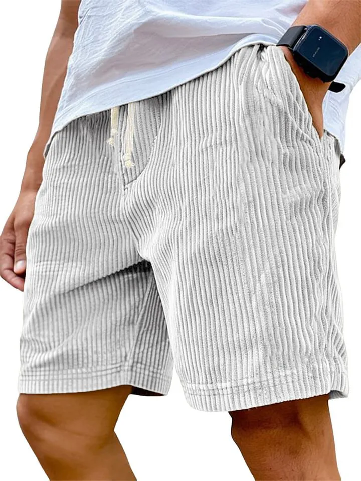 Corduroy Utility Pocket Shorts