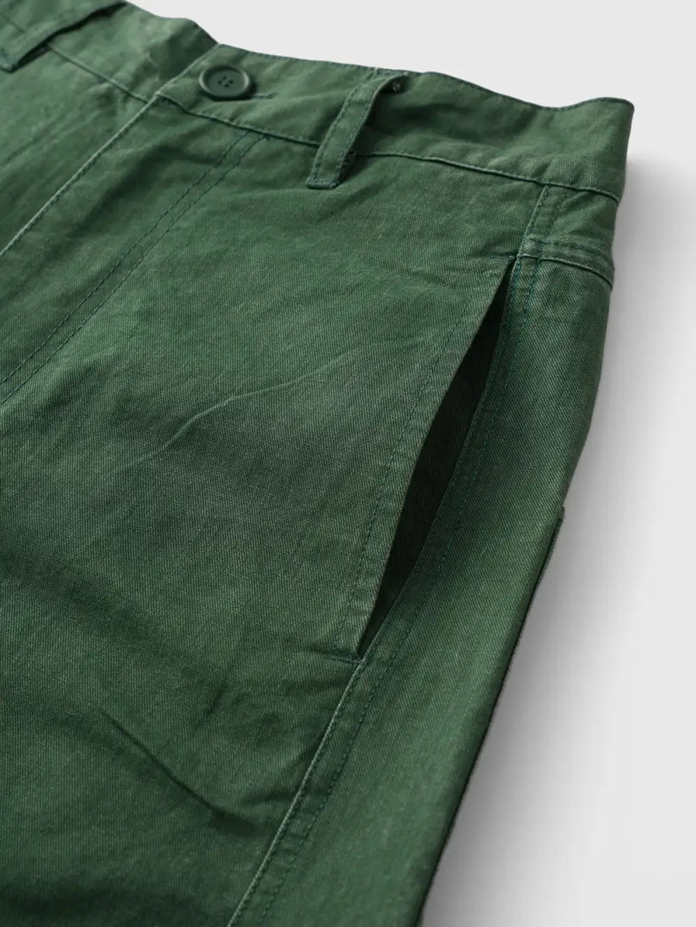Off-Duty Barrel-Leg Pants