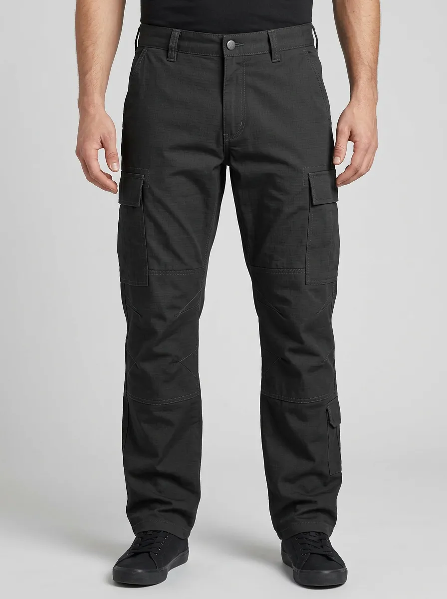 Unisex Tactical Multi-Pocket Ripstop Cargo Work Pants
