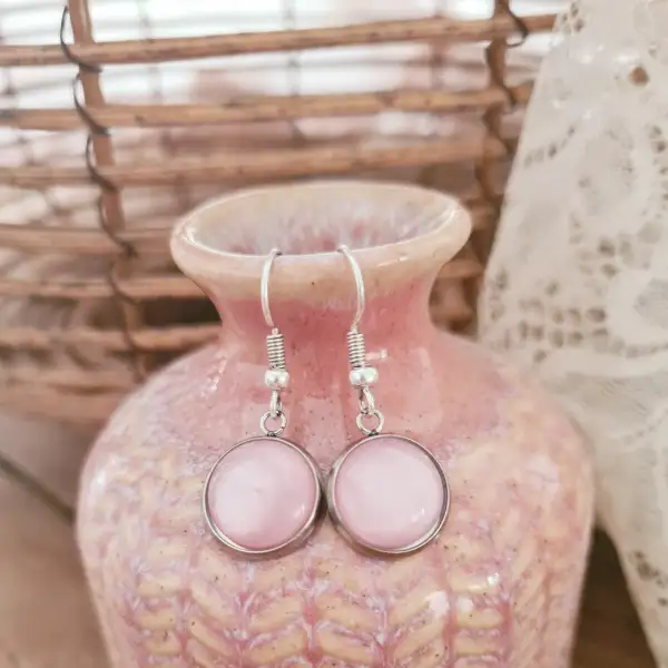 Dangle Earrings Featuring Stainless Steel Short