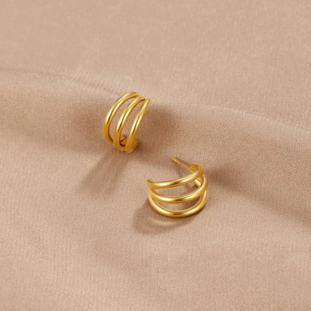 Hoop Twisted Earrings