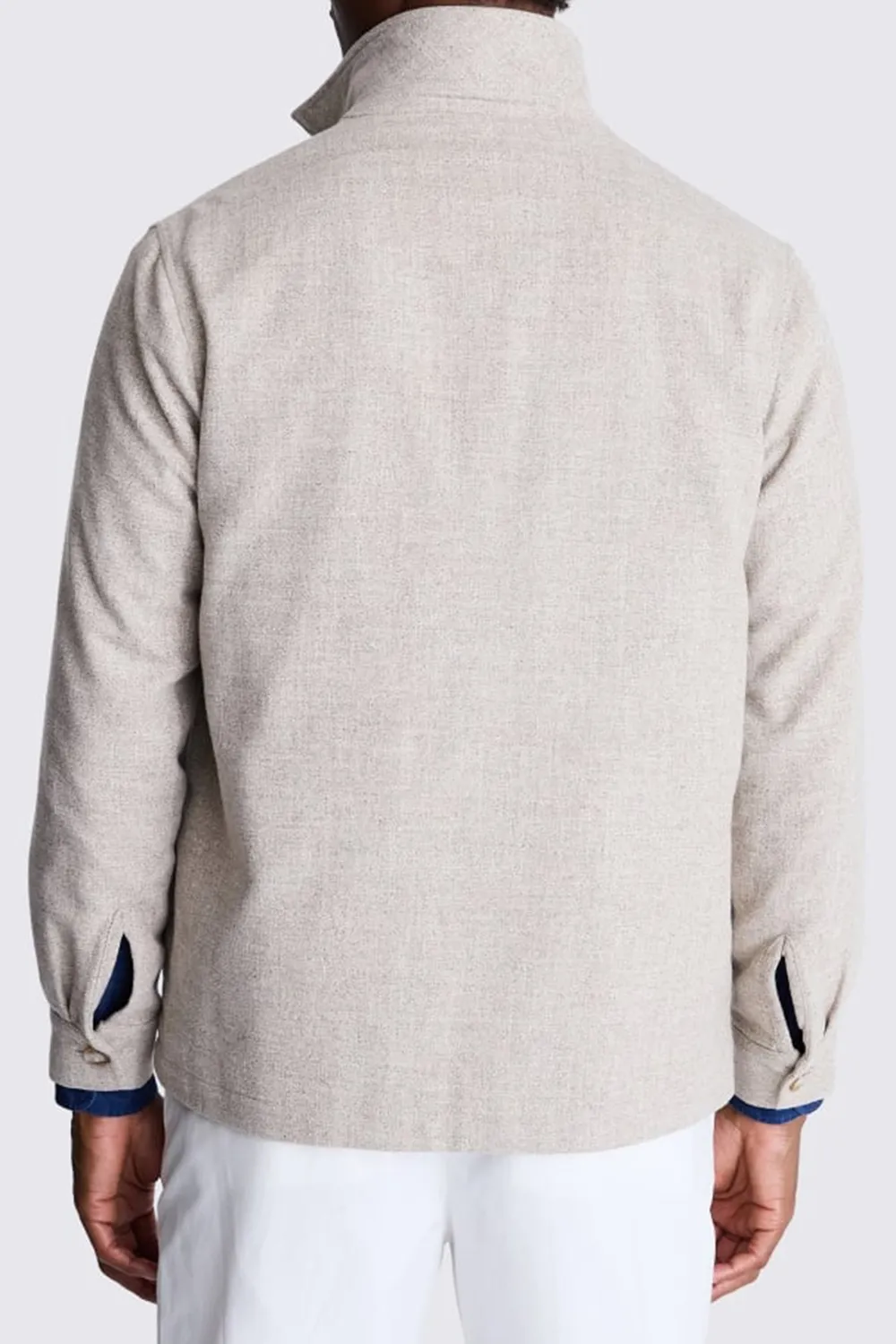 Soft And Stylish Brown Men's Shirt Jacket