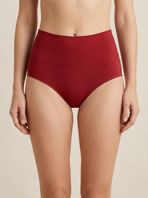 Women's Sleek High-Waisted Seamless Panties