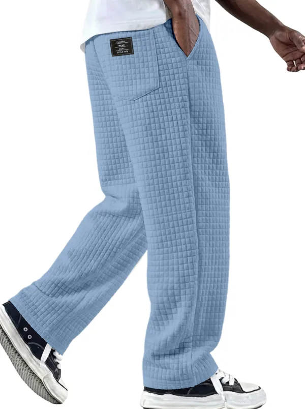 Textured Knit Utility Pocket Pants