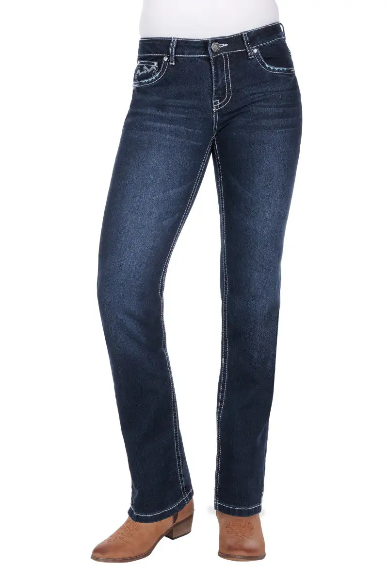 Women's Refined Straight Leg Jeans