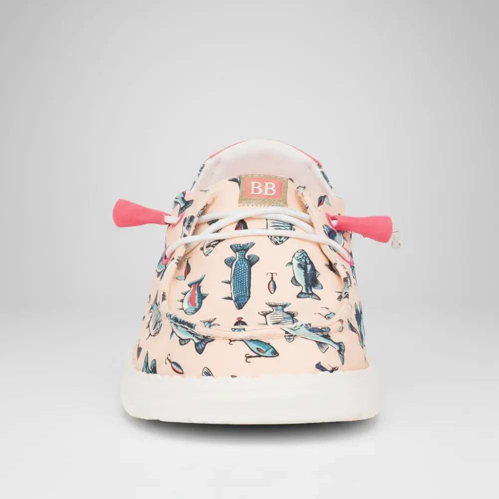Wendy Fish Lure Casual Slip On Shoes