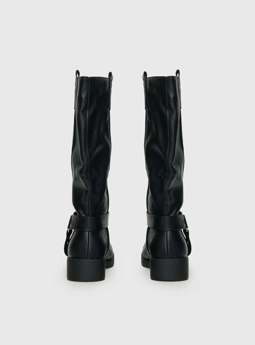 Easygoing Stacked Heel Boots