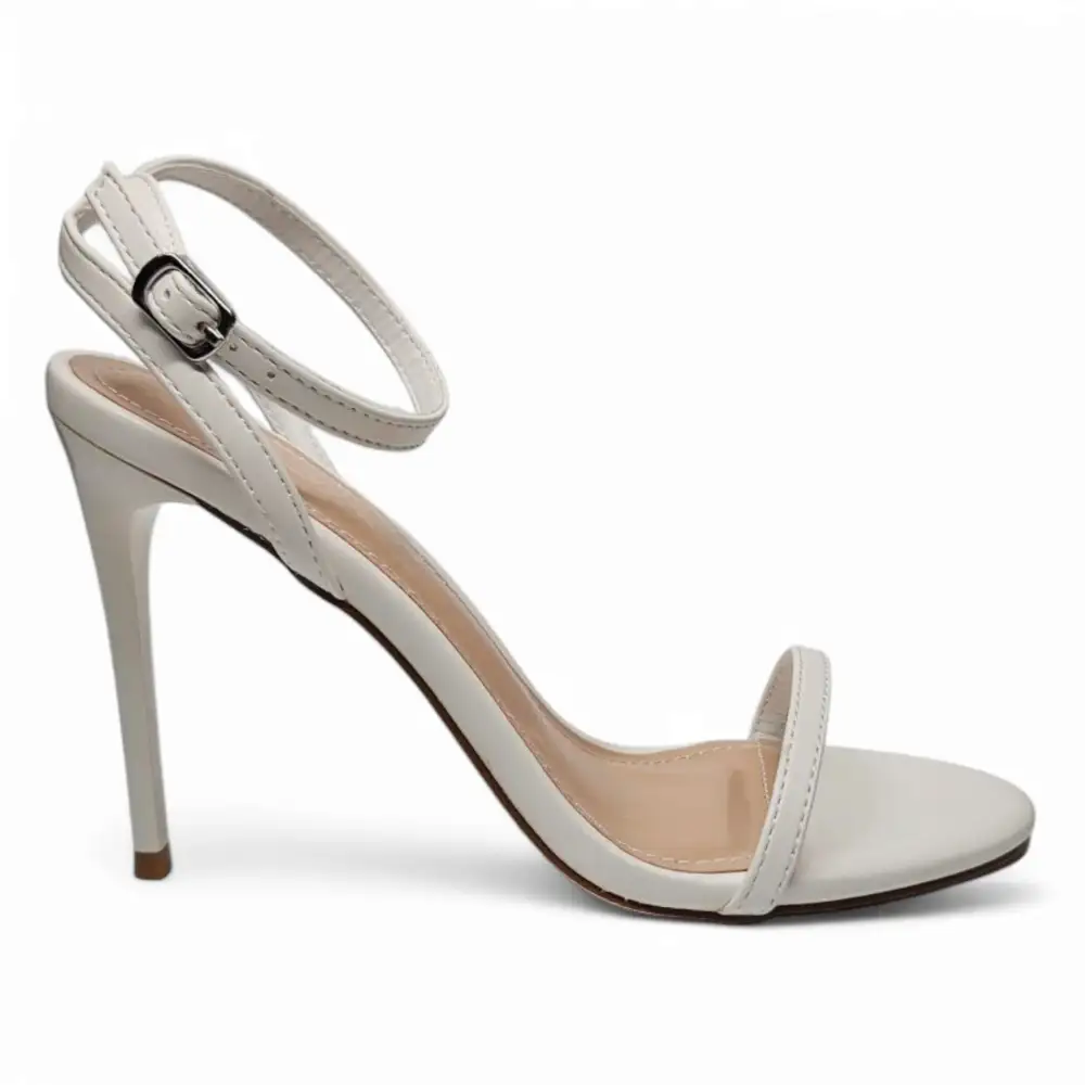 Showy One Band Ankle Strap Skinny Heels