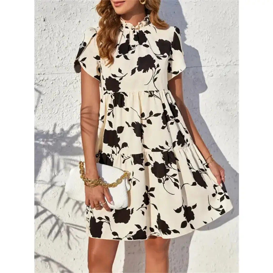 Easy Everyday Short Sleeve Mini Dress