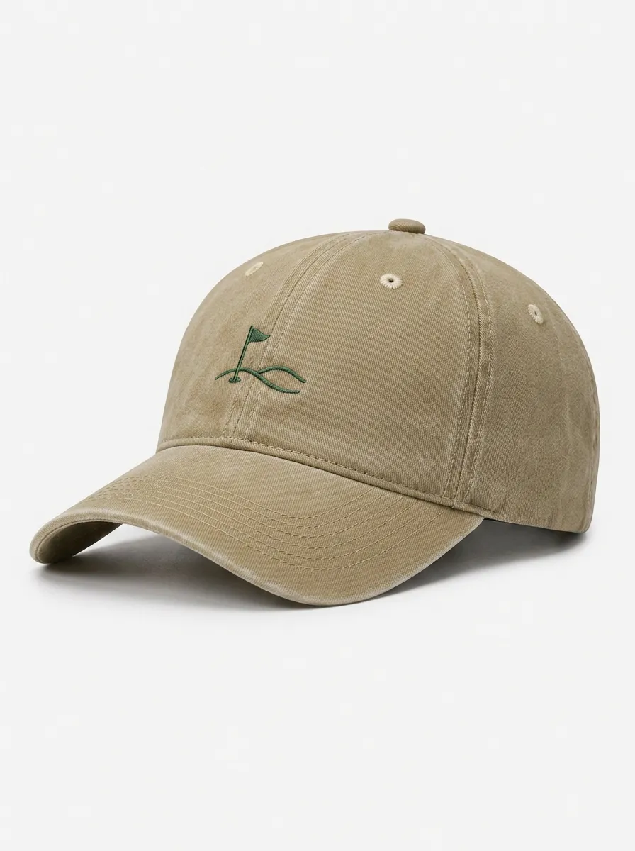 Unisex Baseball Cap with Horse Riding Flag Embroidery
