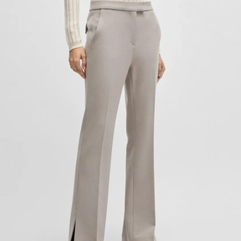 Tailored High-Rise Women's Trousers