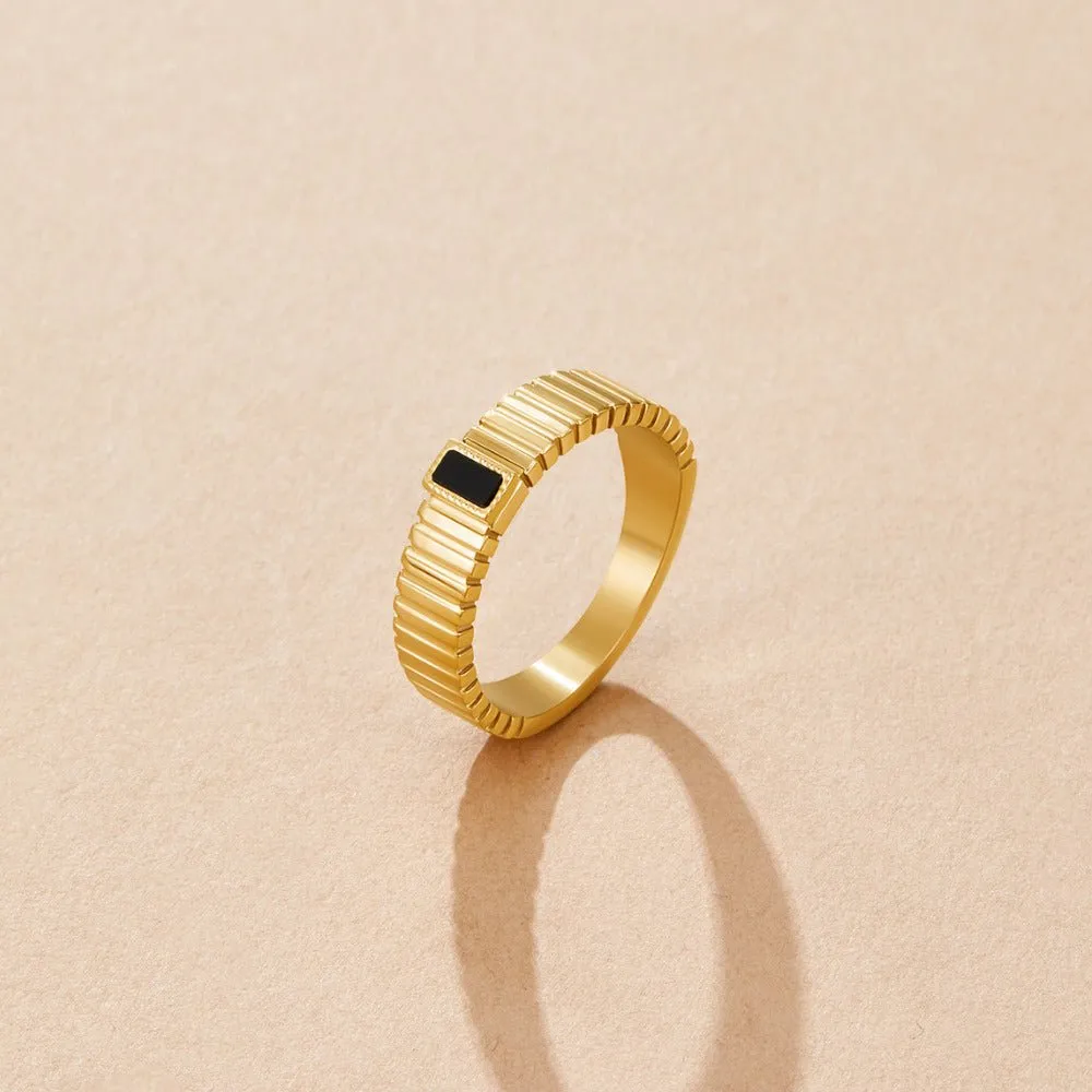Modern Detail Ring