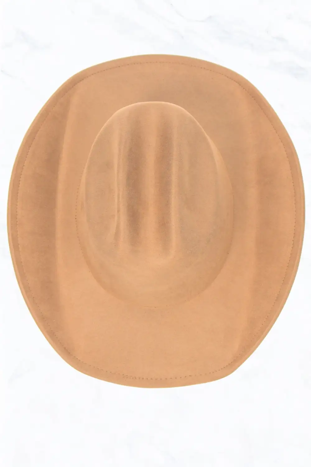 Big Brim Suede Western Cowboy Fedora Hat