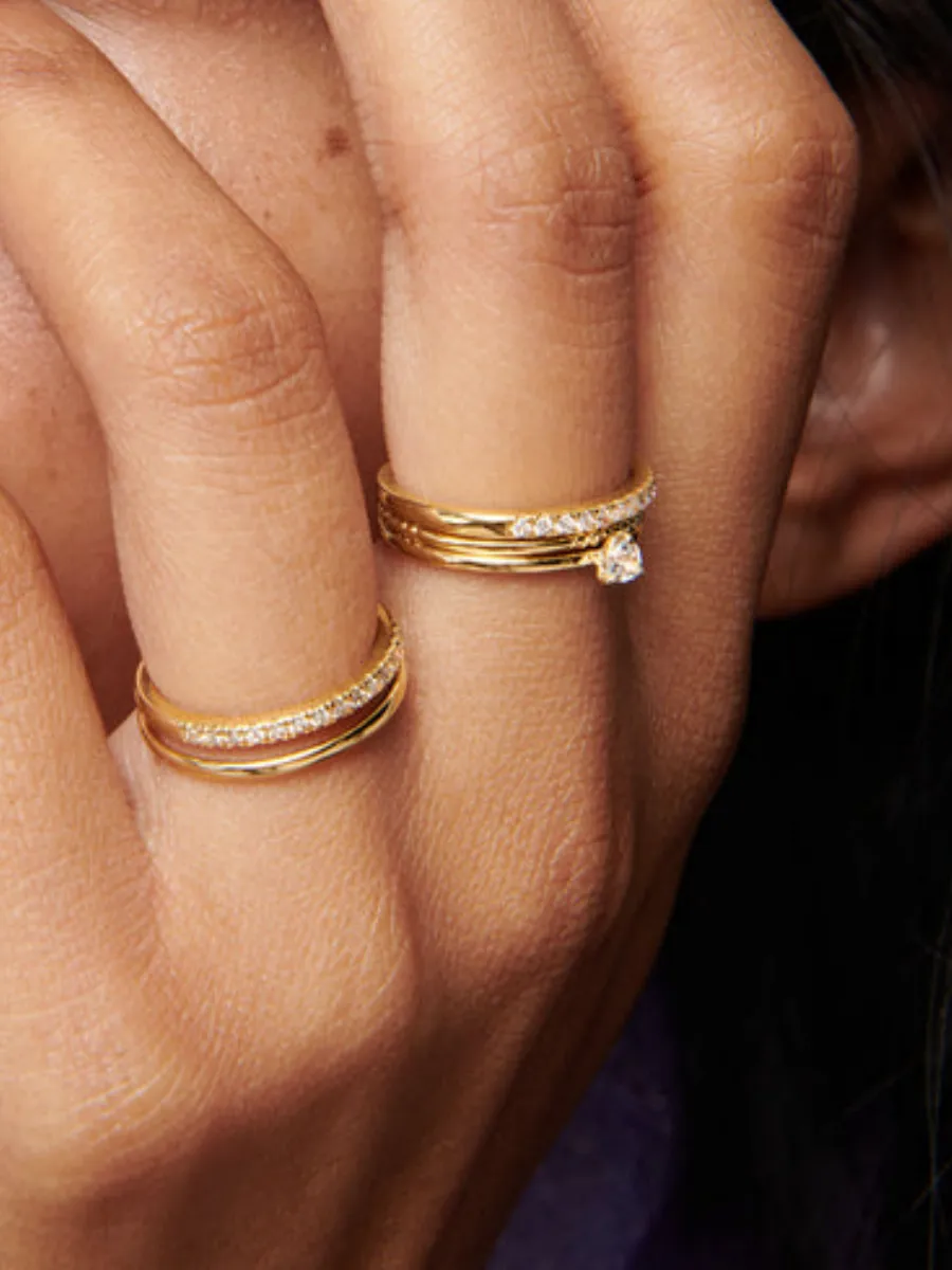 Minimalist Gold Plain Ring