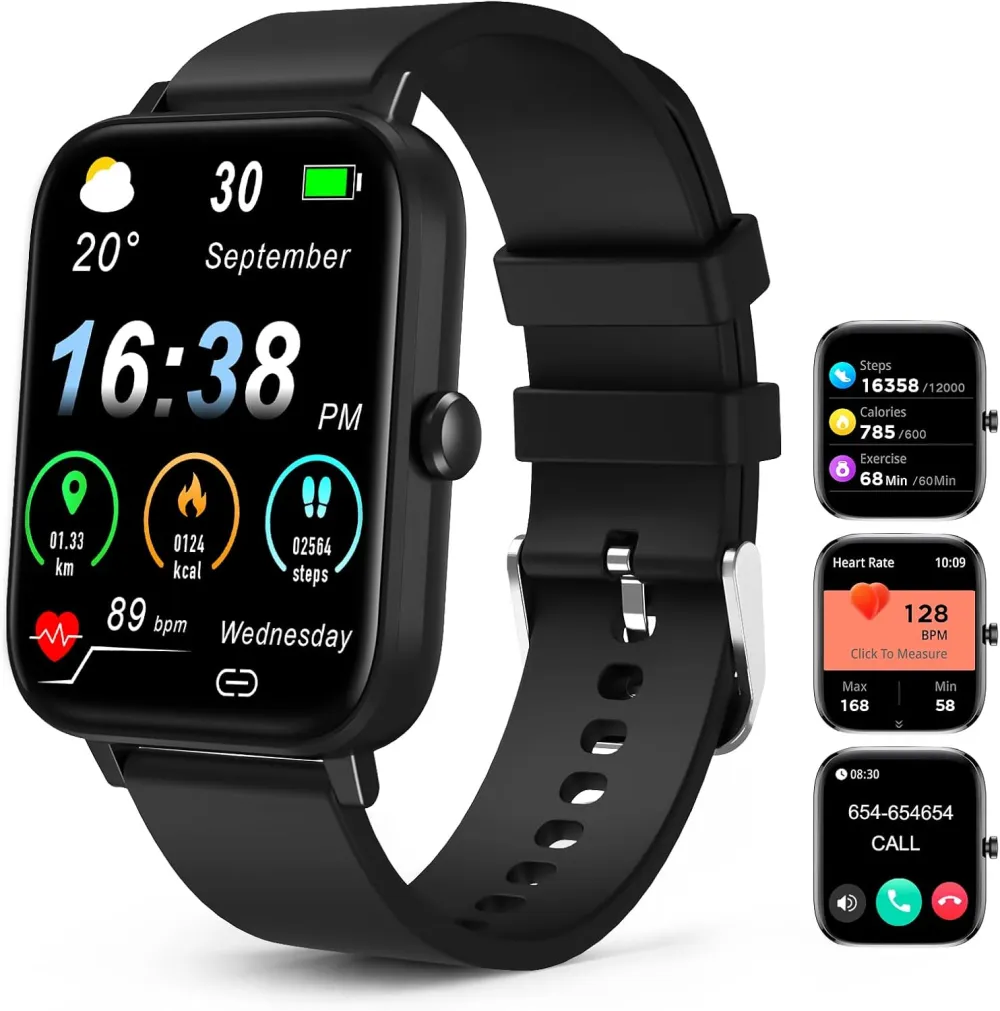 Smartwatch for Women - Call, Fitness Tracker, Heart Rate & Sleep Monitor, 1.69